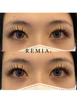 レミア アイラッシュアンドネイル 大船(REMIA)/上下まつげエクステ