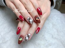 フローラネイル(Flora Nail)/バレンタインネイル