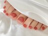 【Nail】　footワンカラー【初回ジェル付け替えオフ無料】