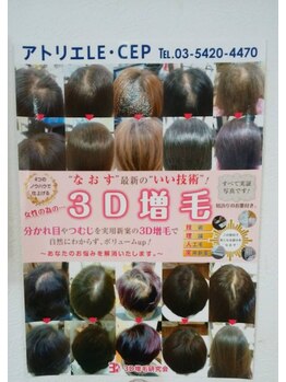 アトリエ ルセップ(LE CEP)/3Dヘアーエクステ