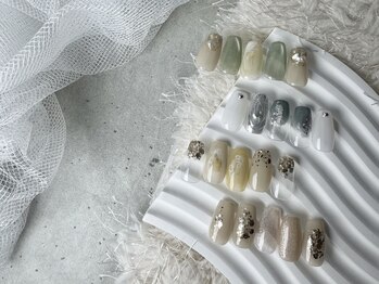 ドットウル(.ulu)の写真/《JNA本部認定講師在籍》ニュアンスネイルが得意なサロン◎マグネットの種類が豊富◎
