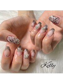 【ジェル】やり放題　秋冬ネイル