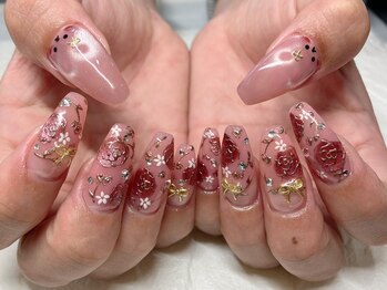 ビューティービースト フォー ネイルアンドアイラッシュ 並木店(beauty:beast)の写真/「センスいいね!」って褒められる指先はbeauty:beastに♪好きを詰め込んだときめく指先へ!フィルイン対応◎