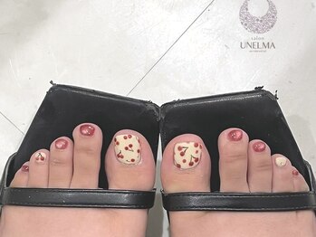 ウネルマ(UNELMA)/さくらんぼフットネイル