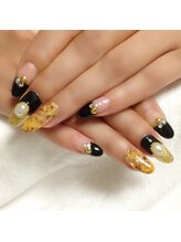 ポポネイル(POPO nail)/べっ甲ネイル