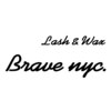 ラッシュアンドワックス ブレイブニューヨーク(Lash&Wax Brave nyc.)ロゴ