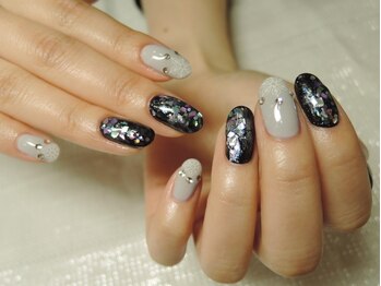 スタイリッシュネイルズ(Stylish Nails)/スノーフレークネイル