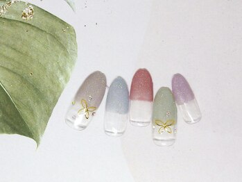 ネイルライフ(NailLife)/春色ネイル