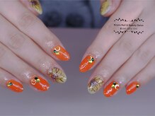 キララ(Kirara)/夏・手書きネイル