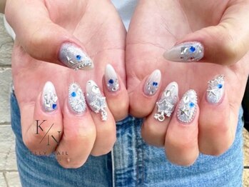 ケリーネイル(kelly nail.)の写真/【当日予約OK!21時まで営業☆】トレンドネイルはお任せ下さい!指先に彩りを★お得なクーポン多数ご用意♪