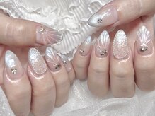 モカ 心斎橋(moca by Lee)/【Aina】マーメイドネイル