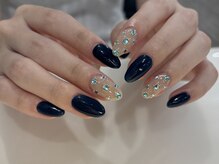 アイネイルズ 心斎橋店(I-nails)/【Lica】ネイビー &nbsp;心斎橋