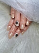 ベルフィオーレ 拝島店(bel fiore)/ベージュ　シルバーラメ