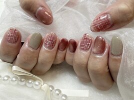 ツイードネイル