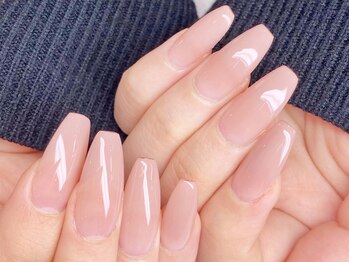 ネイルサロン オー(Oh!)/春カラー★60分で長さ出し★