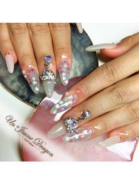 夢かわいいネイル