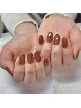 アイリッシュネイル 久屋大通店(Irish Nail)/ブラウンニュアンス