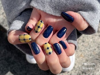 トータルビューティー パッション 茨木(Total Beauty Passion)/チェックネイル