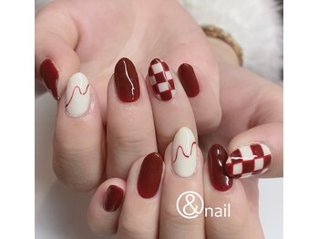 アンドネイル(& nail)/シンプルでカッコよ