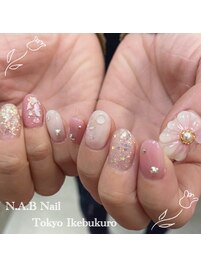 フラワーネイル