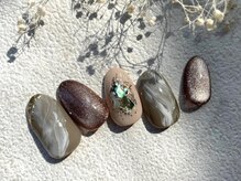 レアレアネイル(Lealeanail)/【パラジェル】オータムネイル