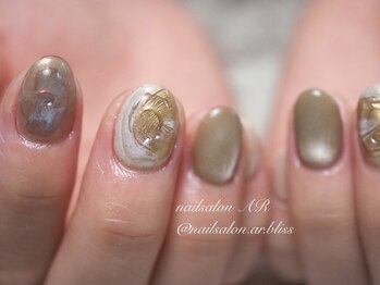 ネイルサロンアンドスクール エーアール(AR)/ニュアンスネイル♪