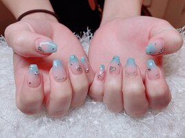 ブルーグラデーション