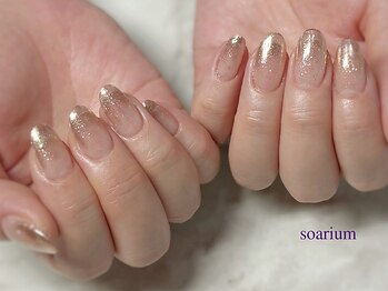 ソアーリウム(soarium)の写真/シンプルだからこそ仕上がりの差が出る！高技術×丁寧なケアでモチの良さ◎大人女性の指先を美しく♪