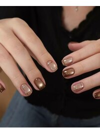 チェックネイル