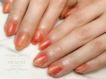 モアニヒロオ 広尾駅前店(MOANI Hiroo)/りんごカラーニュアンス