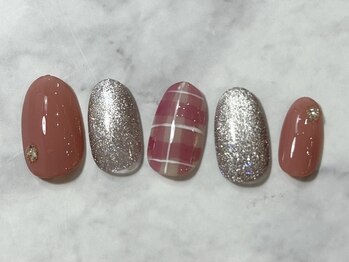 ネイルブレイク リリア(Nail Break lilia)/【初回オフ無料】チェックネイル