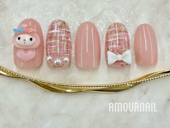 アムールネイル 新宿西口店(Amour Nail)/キティ・マイメロ Collection