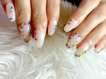 エムシーベル(m.c bell)/ドライフラワーネイル