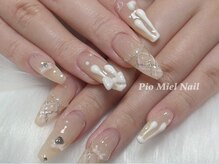 ピオミエルネイル 新宿(pio miel nail)/うるつや大人ネイル