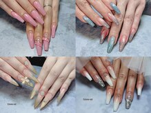 コロミネイル(colome nail)の雰囲気（大人気シンプルスカルプジェル☆長さ欲しい方おすすめです♪）