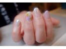 紫陽花ネイル