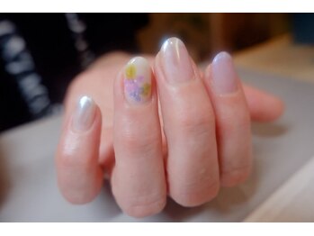 アヤネイル(Aya nail)/紫陽花ネイル