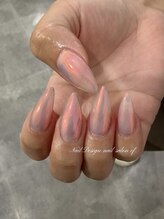 エフネイル(ef nail)/シンプルオーロラネイル♪
