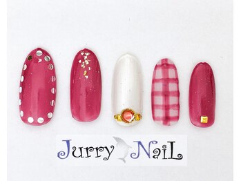 ジュリーネイル 所沢店/チェックネイル