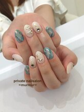 プライベート ネイルサロン マーマ(murmur)/天然石風ネイル