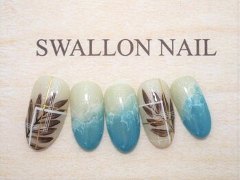 スワロンネイル(SWALLON NAIL)/7.8月定額ネイル★