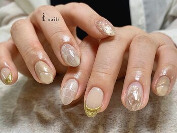 アイネイルズ 渋谷店(I nails)/ニュアンスミラー¥8980 [渋谷]