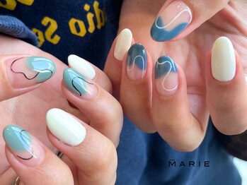 ザマリー 神戸マルイ店(THE MARIE)/￥7300 バイカラー 0228a