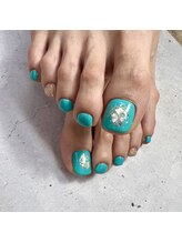 エムズネイル(M’s NAIL)/フットワンカラー☆