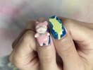 新宿３dネイル ヤドンネイル