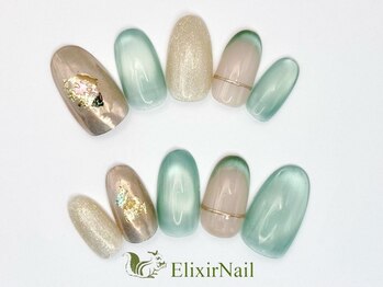 エリクサーネイル 五反田(Elixir Nail)/定額b カジュアル/クーポン使用