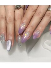 フィカスディボタニカ(FICUS di botanica)/パープル×くすみブルー