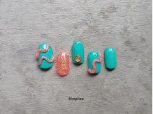 シンプリー ネイルアンドアイラッシュ 祖師谷大蔵店(Simpliee Nail&Eyelash)/【過去】マンスリーデザイン