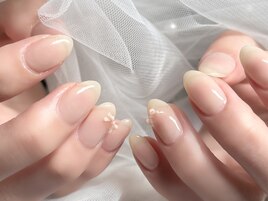 じゅわっと血色チークネイル