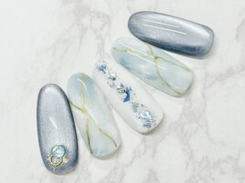 梅雨ネイル♪
